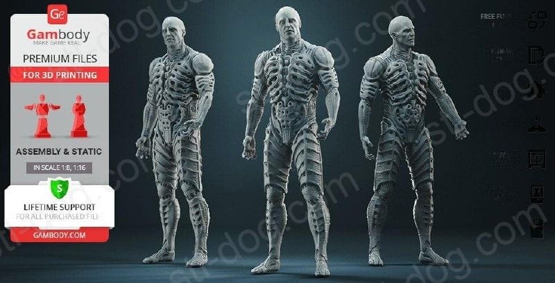 异形 工程师(Engineer) 3D打印图纸